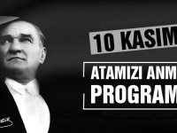 10 Kasım Atatürk'ü Anma Programı açıklandı