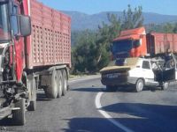 Akhisar Gördes yolunda feci kaza 1 kişi hayatını kaybetti