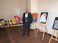 Ali Durul, ilk resim sergisini açtı