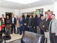 Erzurumlular Derneğinden, Belediye Başkanına ziyaret