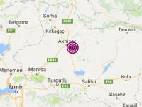 Merkez üssü Akhisar'da 2.9 şiddetinde deprem meydana geldi