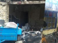 Akhisar Dağdere mahallesindeki ev yangını korkuttu