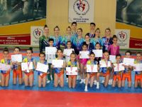 Manisa'da okullar arası aerobik cimnastik il birinciliği yapıldı