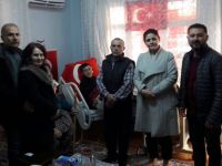 İyi Parti İlçe Teşkilatı, Akhisarlı Afrin Kahramanını ziyaret etti
