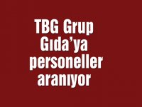 TBG Grup Gıda’ya personeller aranıyor