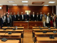 Akhisar Belediye Başkanı Salih Hızlı ve heyeti, kardeş şehir Gostivar Belediyesi’ni ziyaret etti