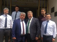 AK Parti Milletvekili aday adayı Ergün Karaoğlu, Ziraat Odası ziyaret etti