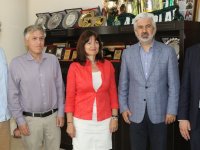 Akhisar Belediye Başkanı Salih Hızlı, Yunanistan İzmir Başkonsolosunu konuk etti