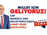 CHP Manisa Milletvekili Adayı Ahmet Vehbi Bakırlıoğlu