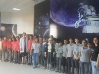 Yavuz Selim Ortaokulu öğrencileri Planetaryum ve Bilim Evindeydi