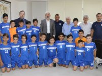 Akhisar Yıldırımspor, şampiyonluk maçı öncesi Başkan Hızlı’nın konuğu oldu