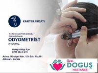 Özel Doğuş Hastanesine Odyometrist aranıyor