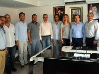 ATSO Başkanı Dr. Mehmet Ulusoy, Aydemir'i ziyaret etti