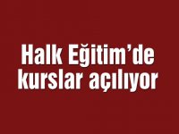 Halk Eğitim’den kurslar