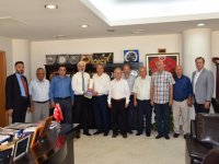 Belediye Başkanı Salih Hızlı, Yunusemre Belediye Başkanı Çerçi’yi kabul etti