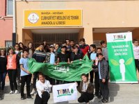 Akhisar TEMA Cumhuriyet MTAL’de öğrenciler ile buluştu