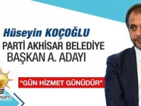 AK Parti Akhisar Belediye Başkan Aday Adayı Hüseyin Koçoğlu