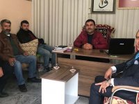 AK Partili Remzi Şekerci, ziyaretlerine Galericiler Sitesinde devam etti