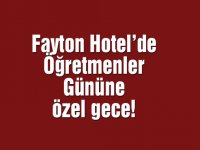Fayton Hotel’de Öğretmenler Gününe özel gece! Çılgın Sedat sahne alıyor!