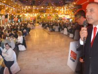 CHP’li Tavlı Tütün Otel’de 800 kişinin katıldığı muhteşem bir toplantı yaptı