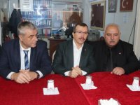 Cumhur ittifakı Akhisar Belediye Başkan Adayı Eryüksel’den parti başkanlarına ziyaret