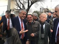 AK Parti Belediye Başkan Adayı Hüseyin Eryüksel, Seyitahmet ve Cumhuriyet Mahallesi esnafını ziyaret etti