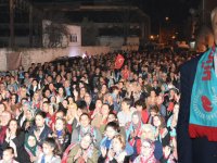 Hüseyin Eryüksel’den, Atatürk Mahallesinde coşkulu miting