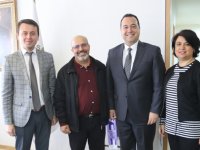 Özel Doğuş Hastanesi, Akhisar Belediye Başkanı Besim Dutlulu’yu ziyaret etti