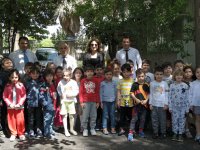 Bahçeşehir Koleji anaokulu öğrencileri Meteoroloji Müdürlüğünü ziyaret etti
