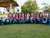 Şehit Mehmet Dönmez Ortaokulu mezuniyet coşkusu