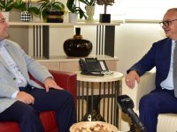 Akhisar Belediye Başkanı Dutlulu’dan Başkan Ergün’e ziyaret