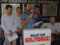 CHP Akhisar İlçe Teşkilatından Sivas katliamı açıklaması