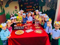 Özel Pinokyo Kreşinde okula hoş geldin partisi