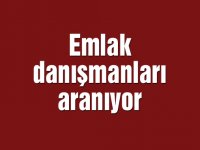 Emlak danışmanları aranıyor