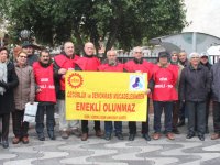 DİSK Emekli-Sen zamlar hakkında basın açıklaması yaptı