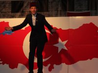 Akhisar’da İstiklal Marşı’nın 99.yıldönümü kutlanırken ve Mehmet Akif Ersoy anıldı