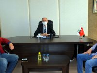 Oda Başkanları ATSO başkanı Erdayıoğlu'nu ziyaret etti