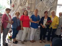 CHP Kadınlar Kolu Hayat Boyu Öğrenme Sergisini ziyaret etti