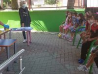Zehra-Muhittin kavaklı Anaokulu’nda tişört boyama etkinliği