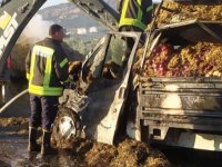 Akhisar – Gölmarmara yolunda kaza! 1 kişi hayatını kaybetti