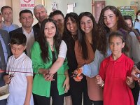 Atatürk İlkokulu Uçurtma Vakfı Okul Kütüphanesi açıldı