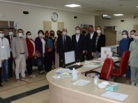 İHK, Kirazoğlu Devlet Hastanesini ziyaret etti