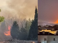 Akhisar’da korkutan orman yangını: ciğerimiz yandı