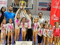 Akhisar Akademi Cimnastik Sporcuları Manisa’ da ezberleri bozdu