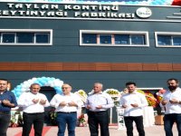 Taylan Kontinü Zeytinyağı Fabrikası açıldı