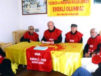 Aziz Balcı; Yıl 2024 mevsim kış, emekliler sokakta