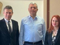 Özel Medigün Akhisar Hastanesi, Kaymakam Murat Kütük'ü ziyaret etti