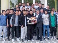50 Yaş Masterlar Akhisarspor’lu futbolcuları ziyaret etti