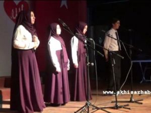 Ayvaz Dede İmam Hatip Ortaokulu Öğrencileri Kutlu Doğum Haftası Programı