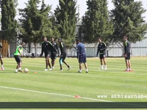 Akhisar Belediyespor’da, Beşiktaş Maçı Hazırlıkları